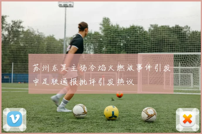 苏州东吴主场冷焰火燃放事件引发中足联通报批评引发热议